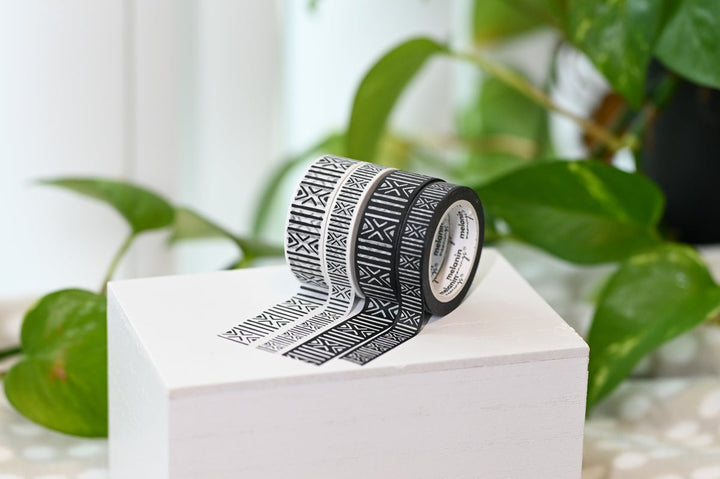 Mudcloth Inspired Washi Tape Set - The Village Retail