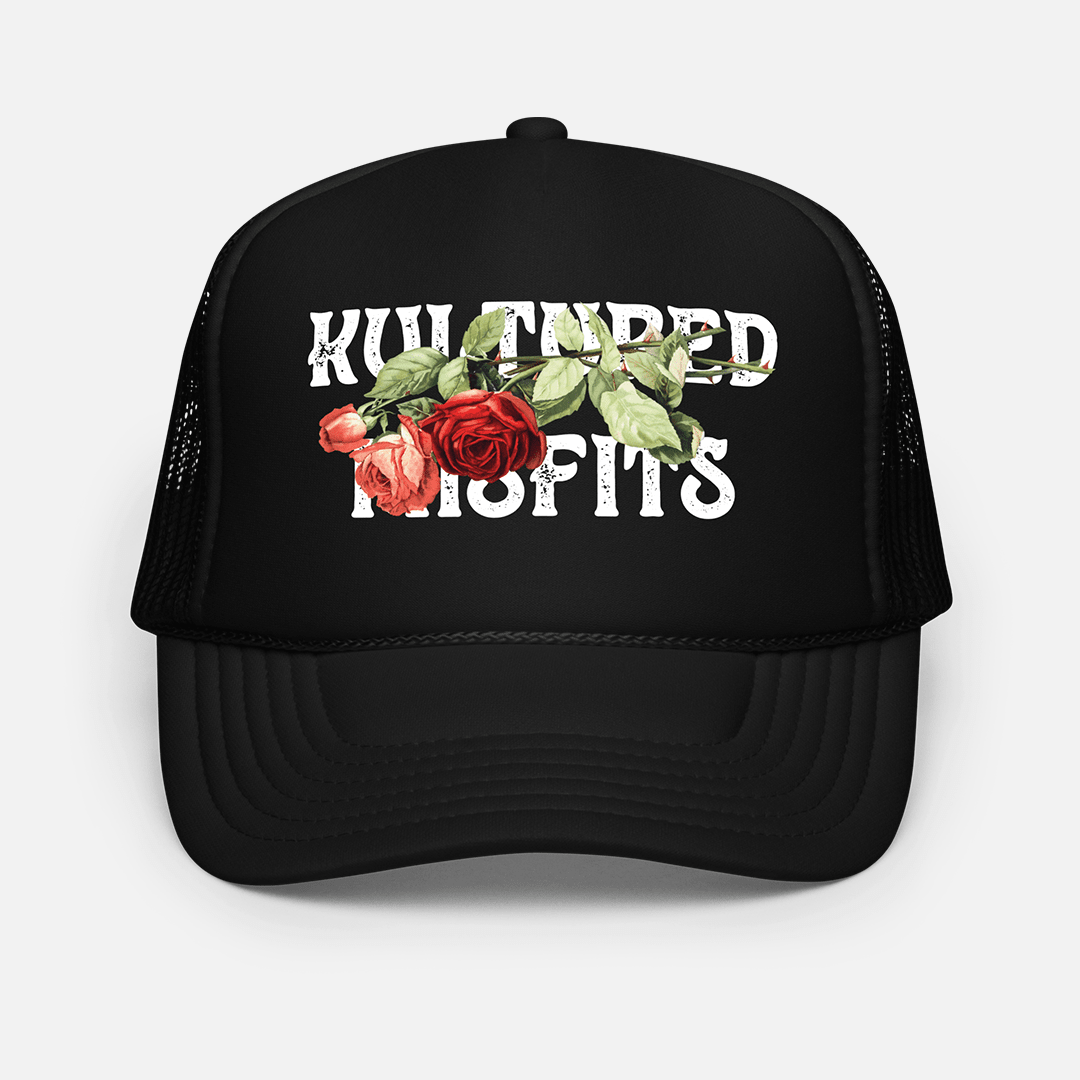 My Flowers Mesh Trucker Hat - The Village Retail