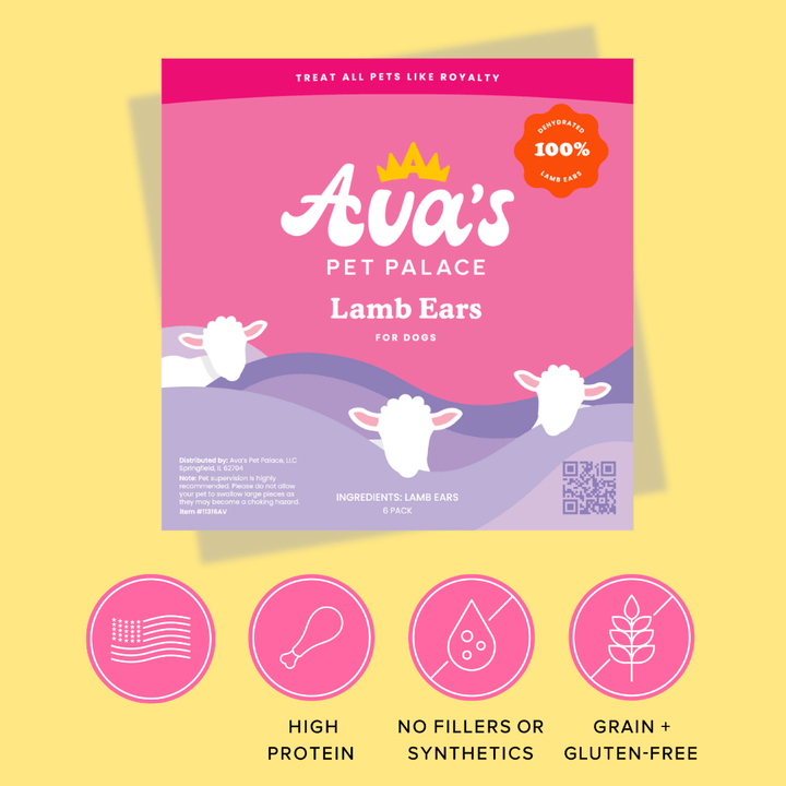 Natural Dog Chews - Lamb Ears - The Village Retail