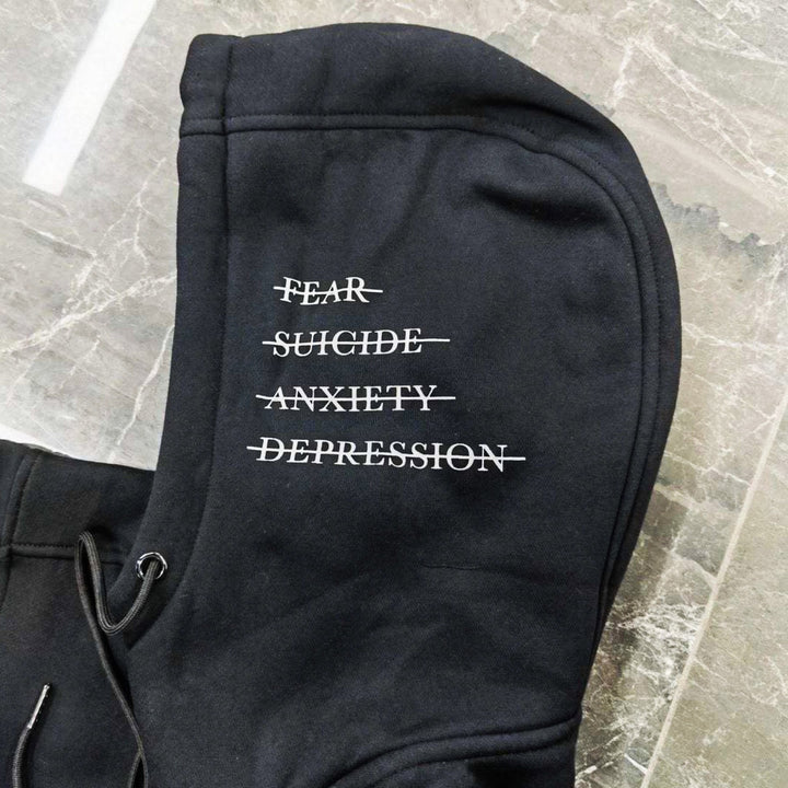 Never Alone Zipper Sweatshirt - The Village Retail