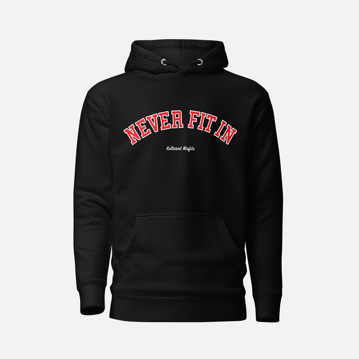 Never Fit In Vintage Hoodie - The Village Retail