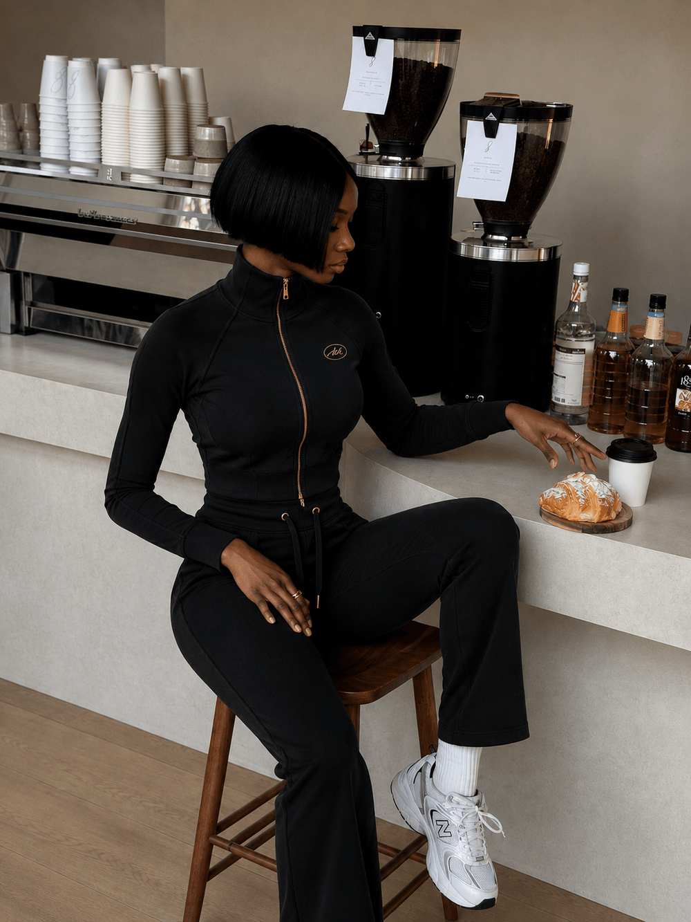 Noir Midnight Luxe Jogger Jacket - The Village Retail