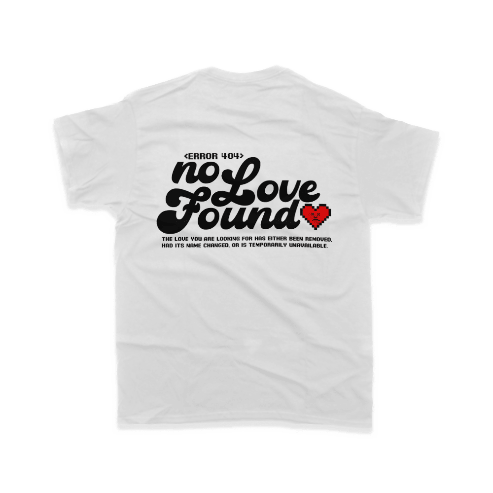 noLovefound.tshirt - The Village Retail