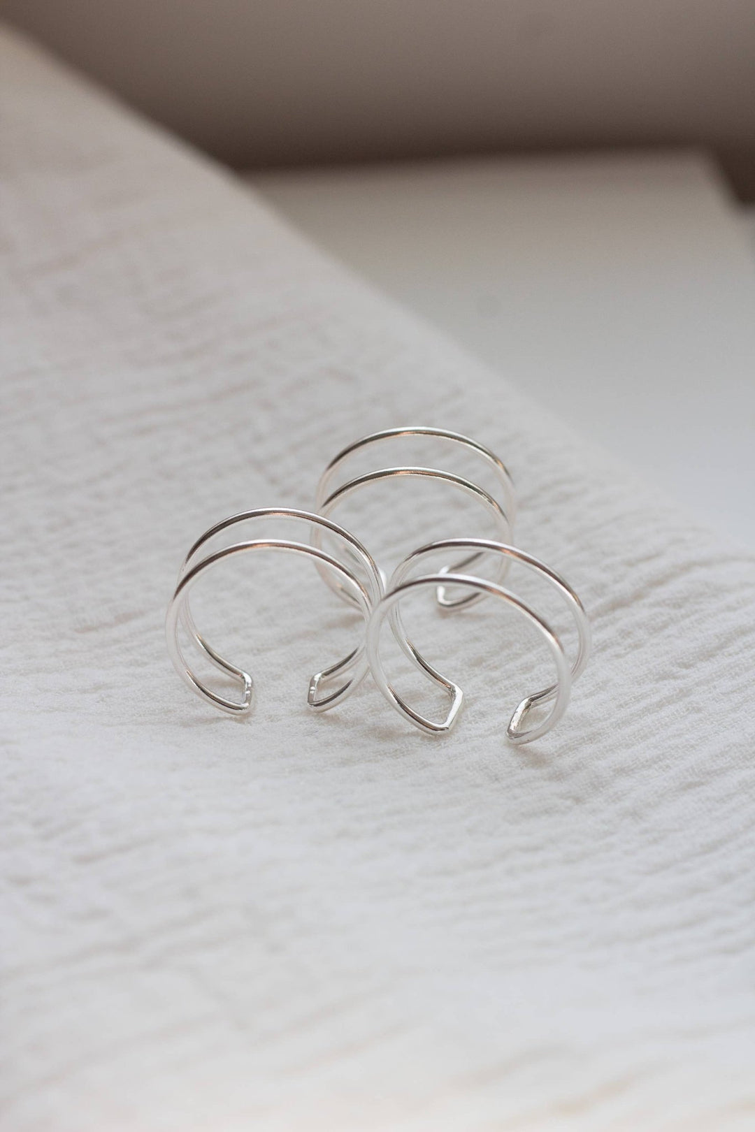Open Front Ring: Sterling Silver - The Village Retail
