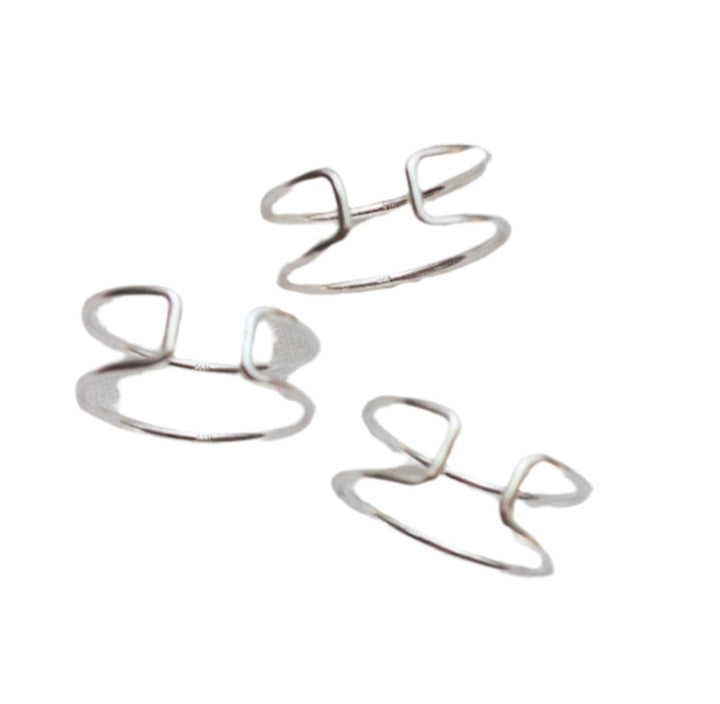 Open Front Ring: Sterling Silver - The Village Retail
