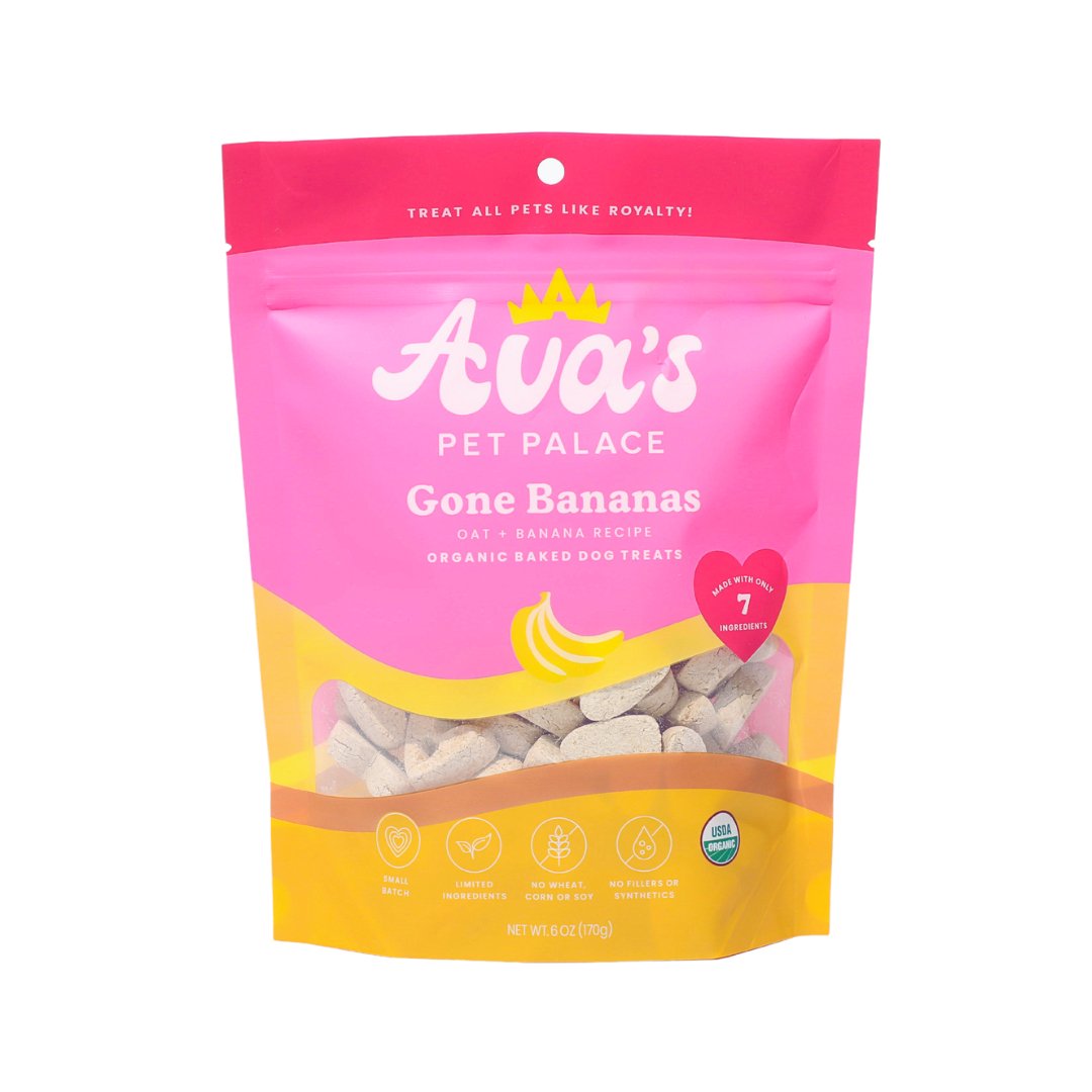 Organic Baked Dog Treats - Gone Bananas - The Village Retail