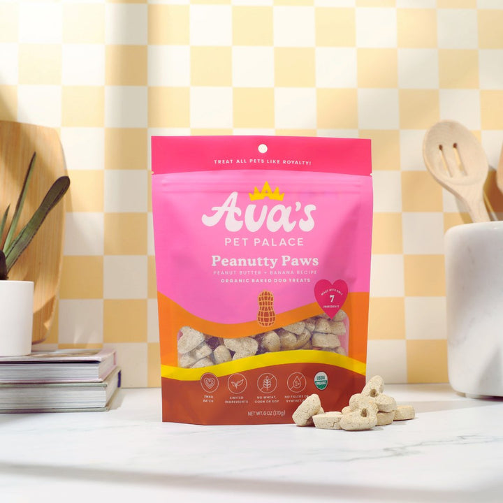 Organic Baked Dog Treats - Peanutty Paws - The Village Retail