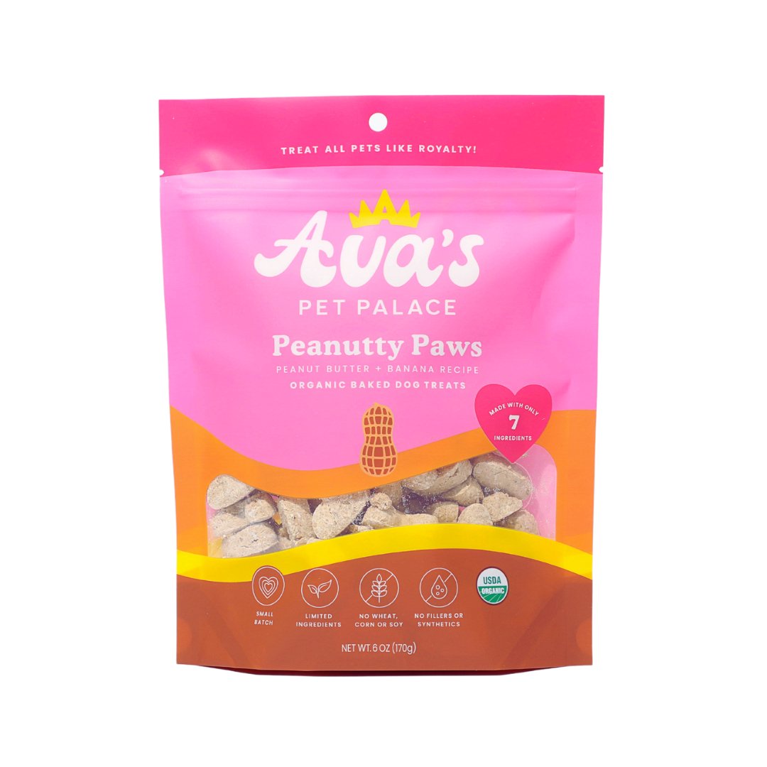 Organic Baked Dog Treats - Peanutty Paws - The Village Retail