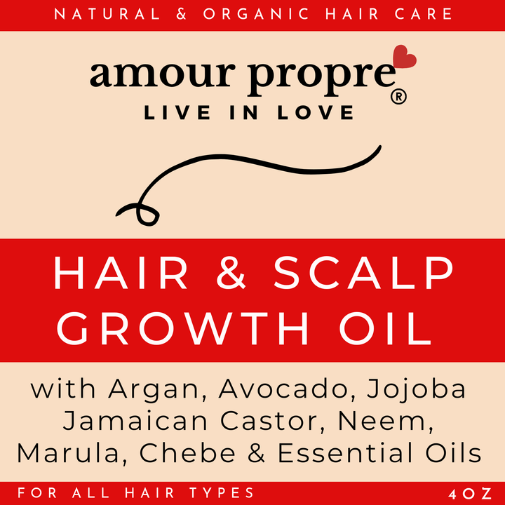 Organic Chebe Hair Growth Oil with Avocado and Argan Oils - The Village Retail