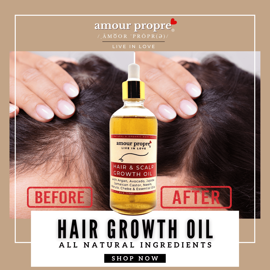 Organic Chebe Hair Growth Oil with Avocado and Argan Oils - The Village Retail