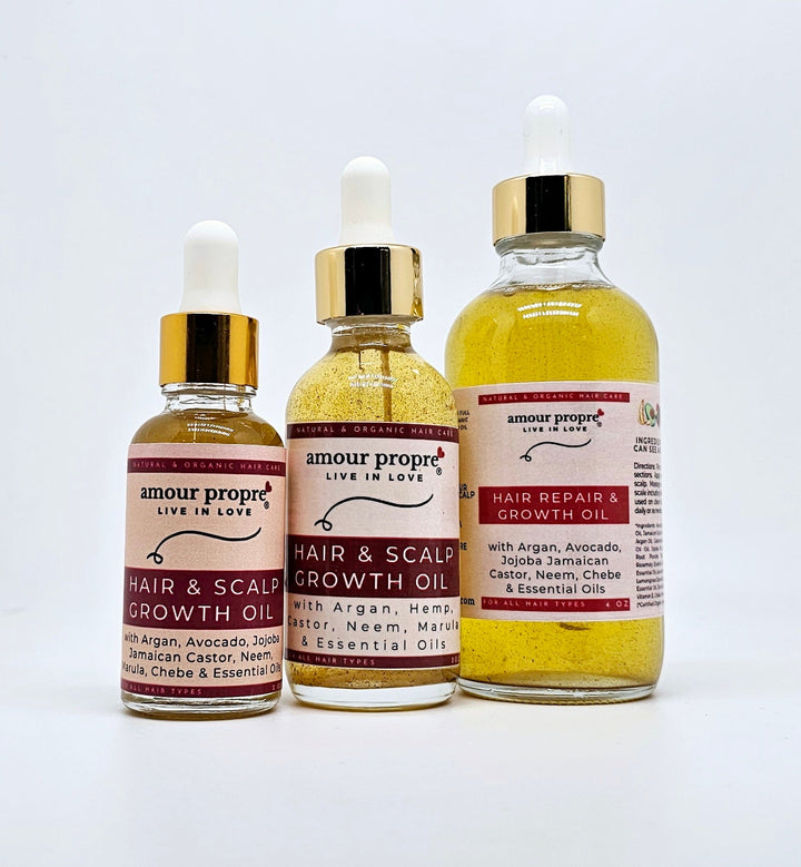 Organic Chebe Hair Growth Oil with Avocado and Argan Oils - The Village Retail