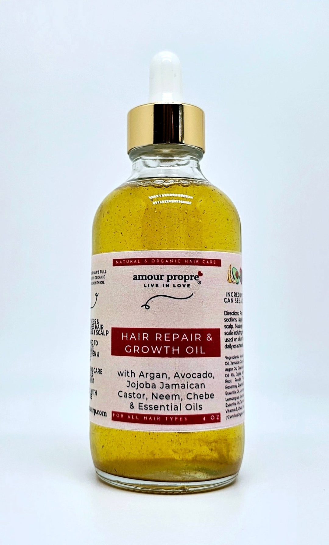 Organic Chebe Hair Growth Oil with Avocado and Argan Oils - The Village Retail