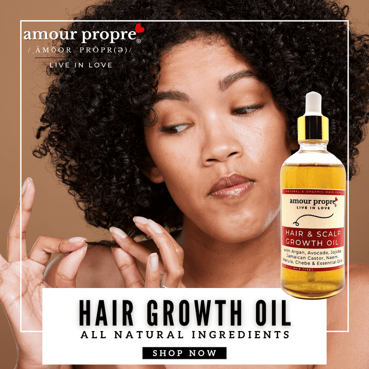 Organic Chebe Hair Growth Oil with Avocado and Argan Oils - The Village Retail