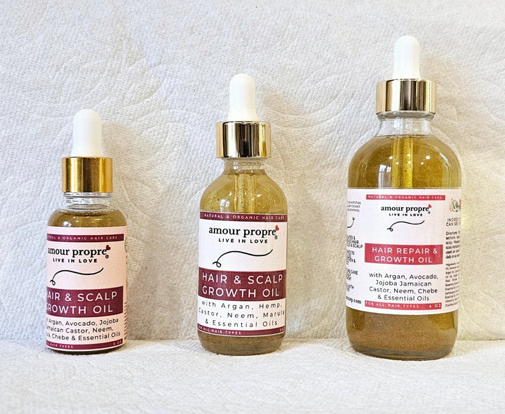 Organic Chebe Hair Growth Oil with Avocado and Argan Oils - The Village Retail