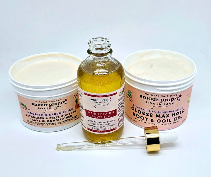 Organic Chebe Hair Growth Oil with Avocado and Argan Oils - The Village Retail