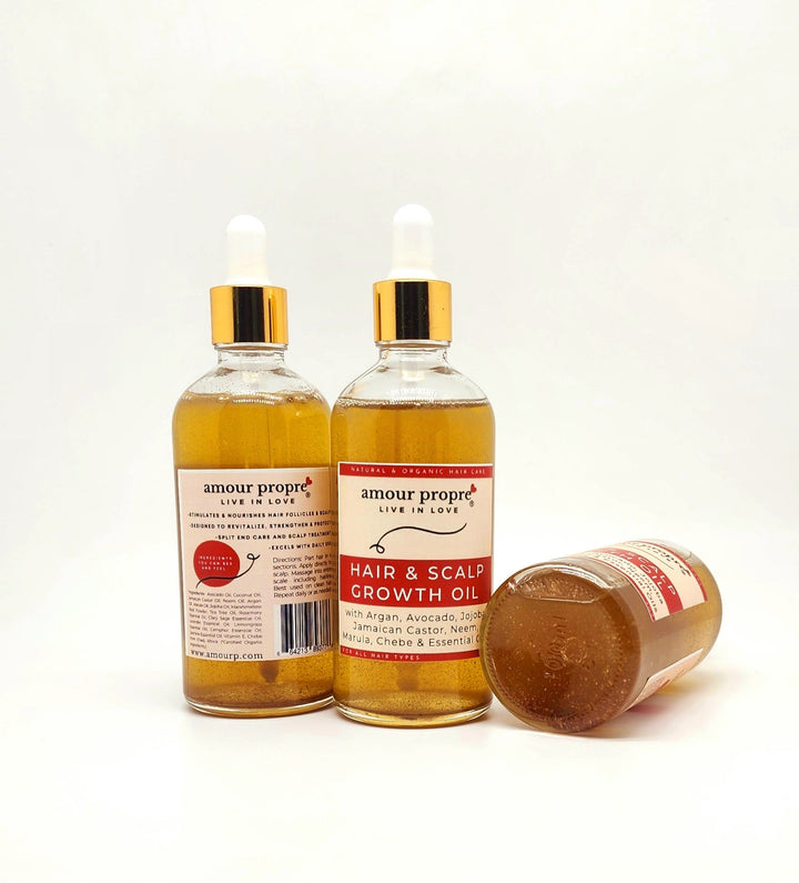 Organic Chebe Hair Growth Oil with Avocado and Argan Oils - The Village Retail