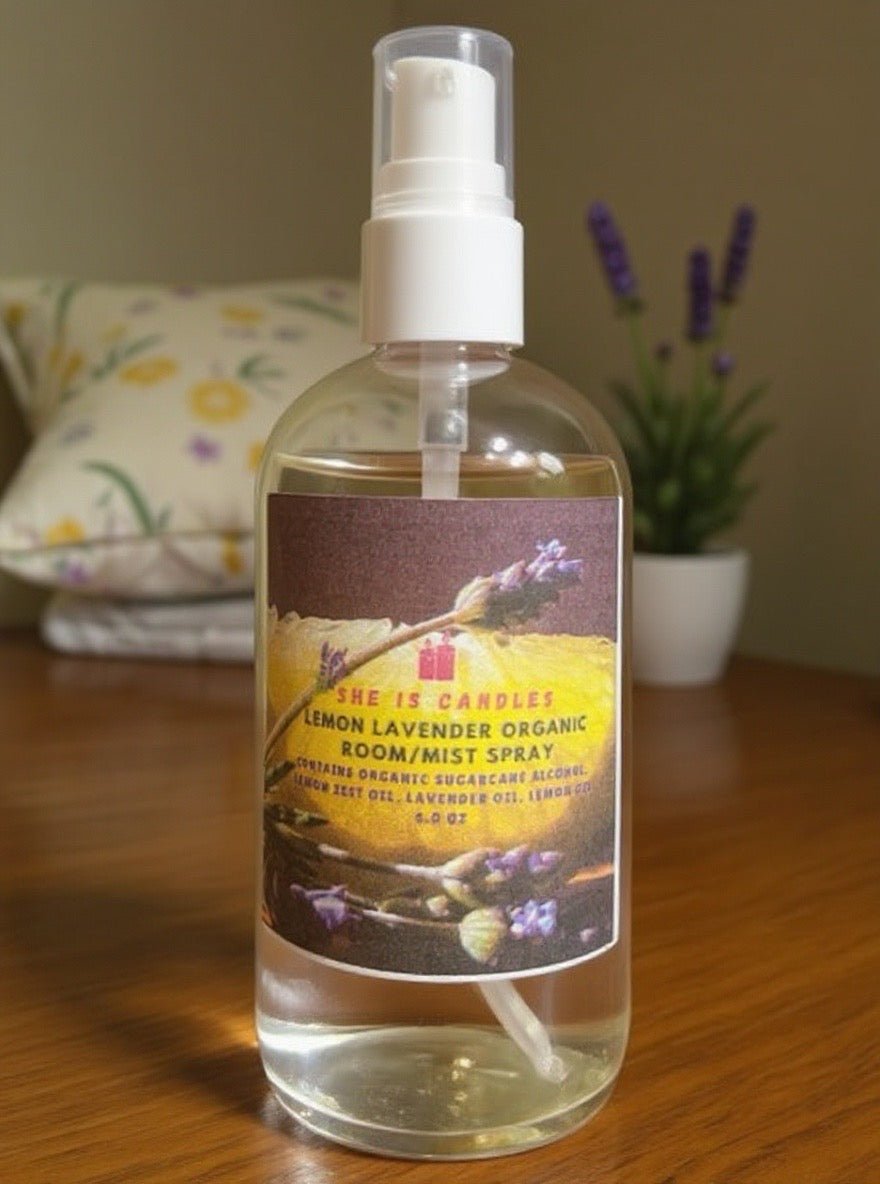 Organic Lemon Lavender Spray - The Village Retail