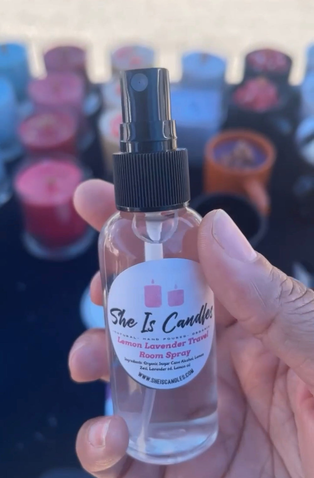 Organic Lemon Lavender Spray - The Village Retail