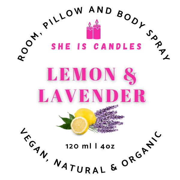 Organic Lemon Lavender Spray - The Village Retail