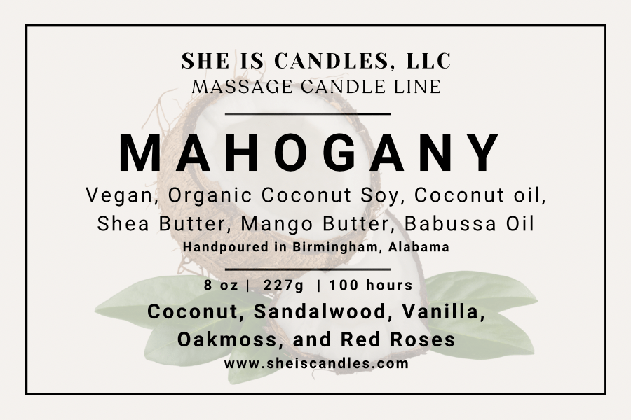 Organic Vegan Massage Candles - The Village Retail
