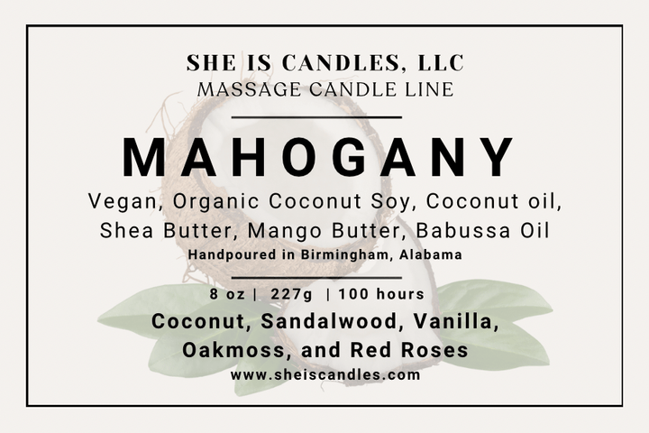 Organic Vegan Massage Candles - The Village Retail