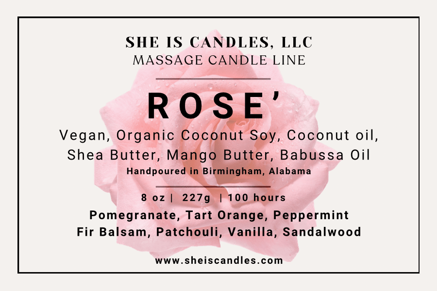 Organic Vegan Massage Candles - The Village Retail