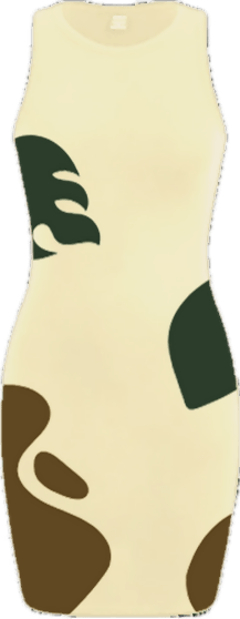 PLVNTD Plant Camo Dress - The Village Retail
