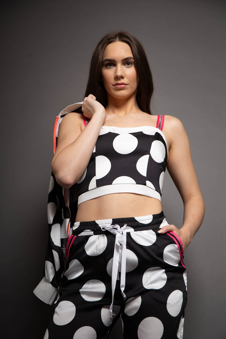 Polka Dots Crop Top - The Village Retail