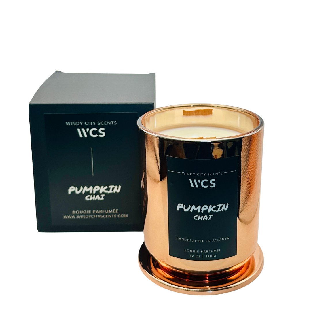 Pumpkin Chai Candle (12 oz.) - The Village Retail