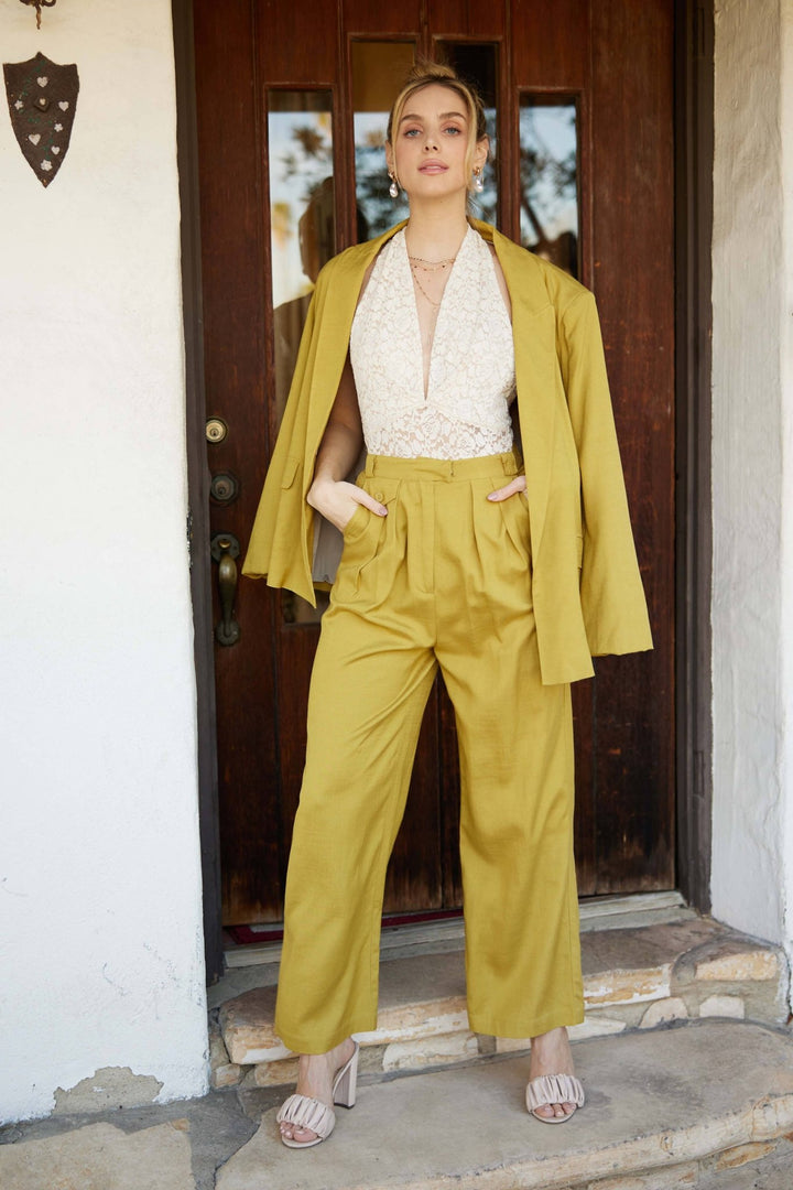 Relaxed Suit Jacket with Peak Lapels - The Village Retail