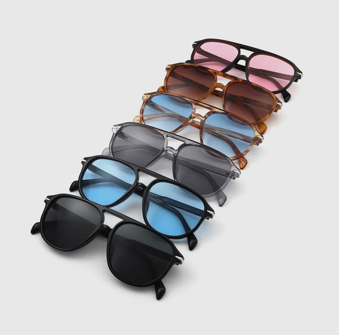 Retro Unisex Aviator Sunglass - The Village Retail