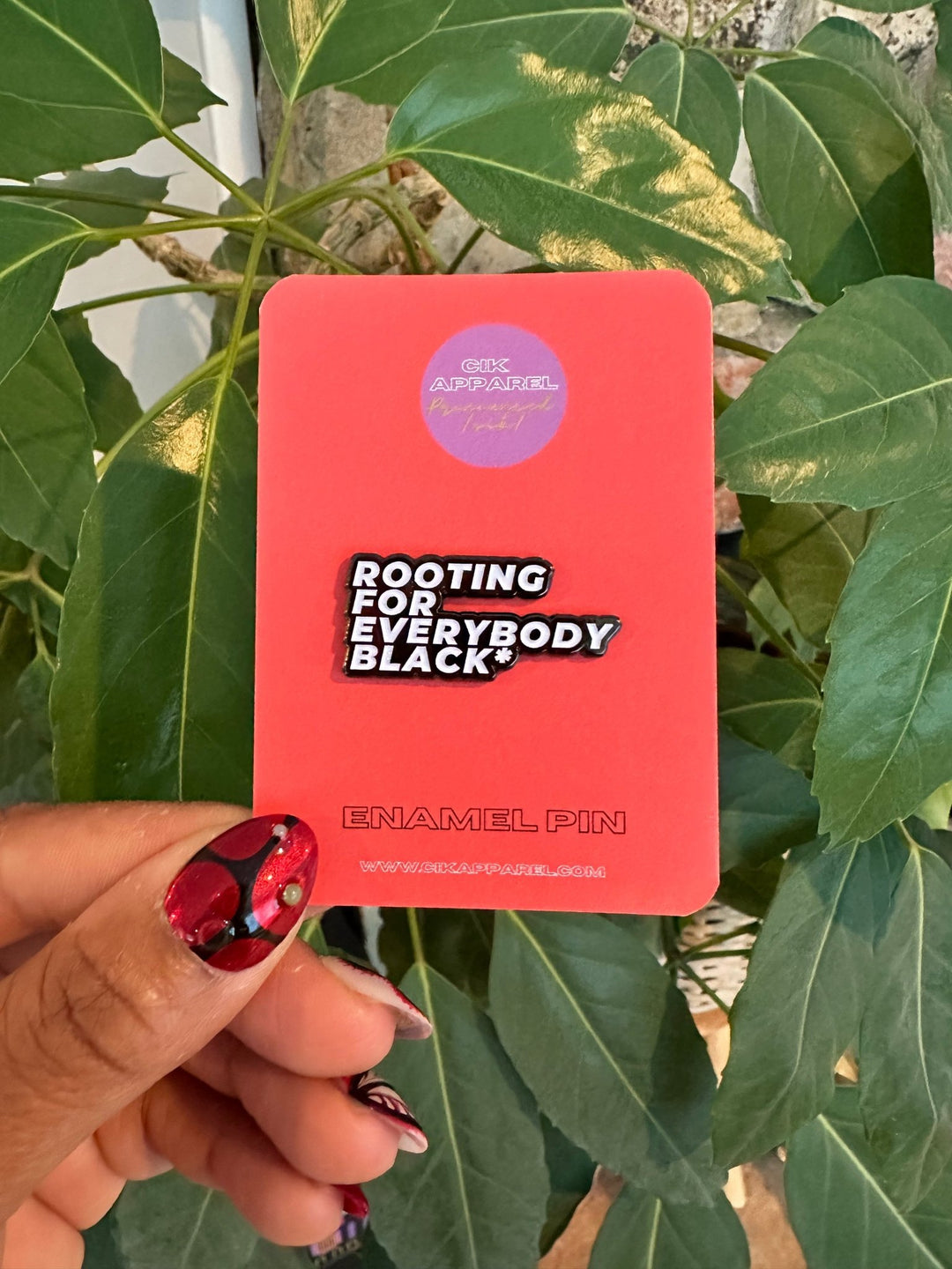 Rooting Pin - The Village Retail