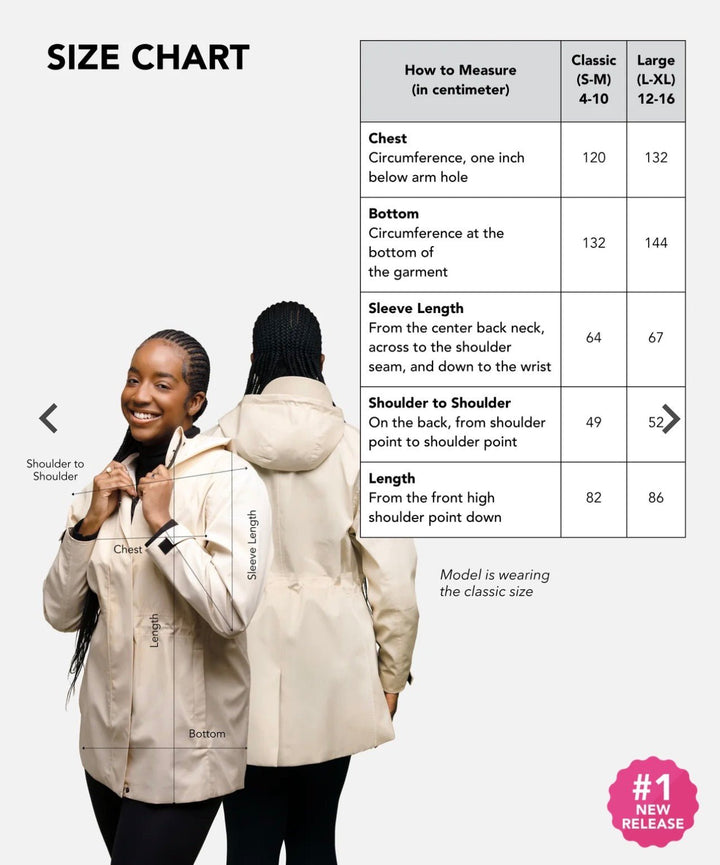 Satin-Lined Packable, Waterproof Lite Rain Jacket - The Village Retail
