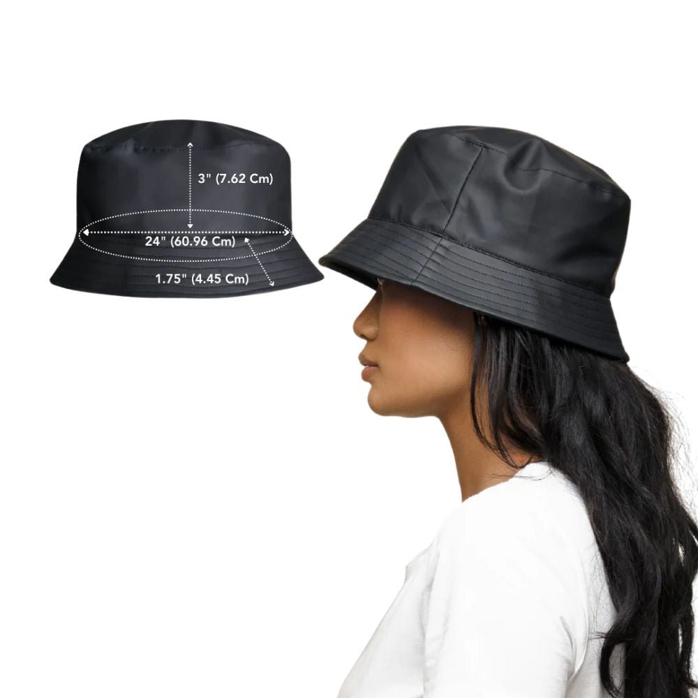 Satin - Lined, Waterproof Bucket Hat — Matte Edition - The Village Retail