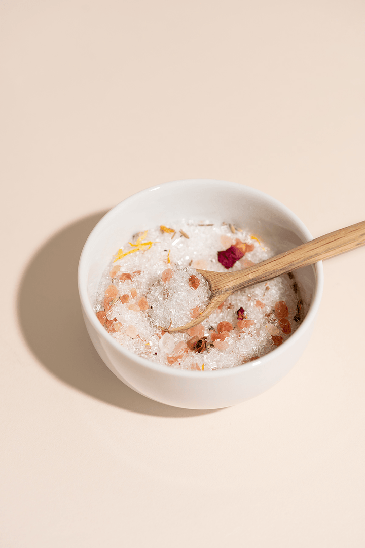 Sels de Bain Géranium &amp; Lavande - The Village Retail