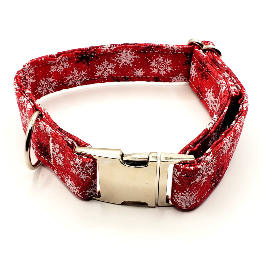 Snowflakes and Sparkle Dog Collar - The Village Retail