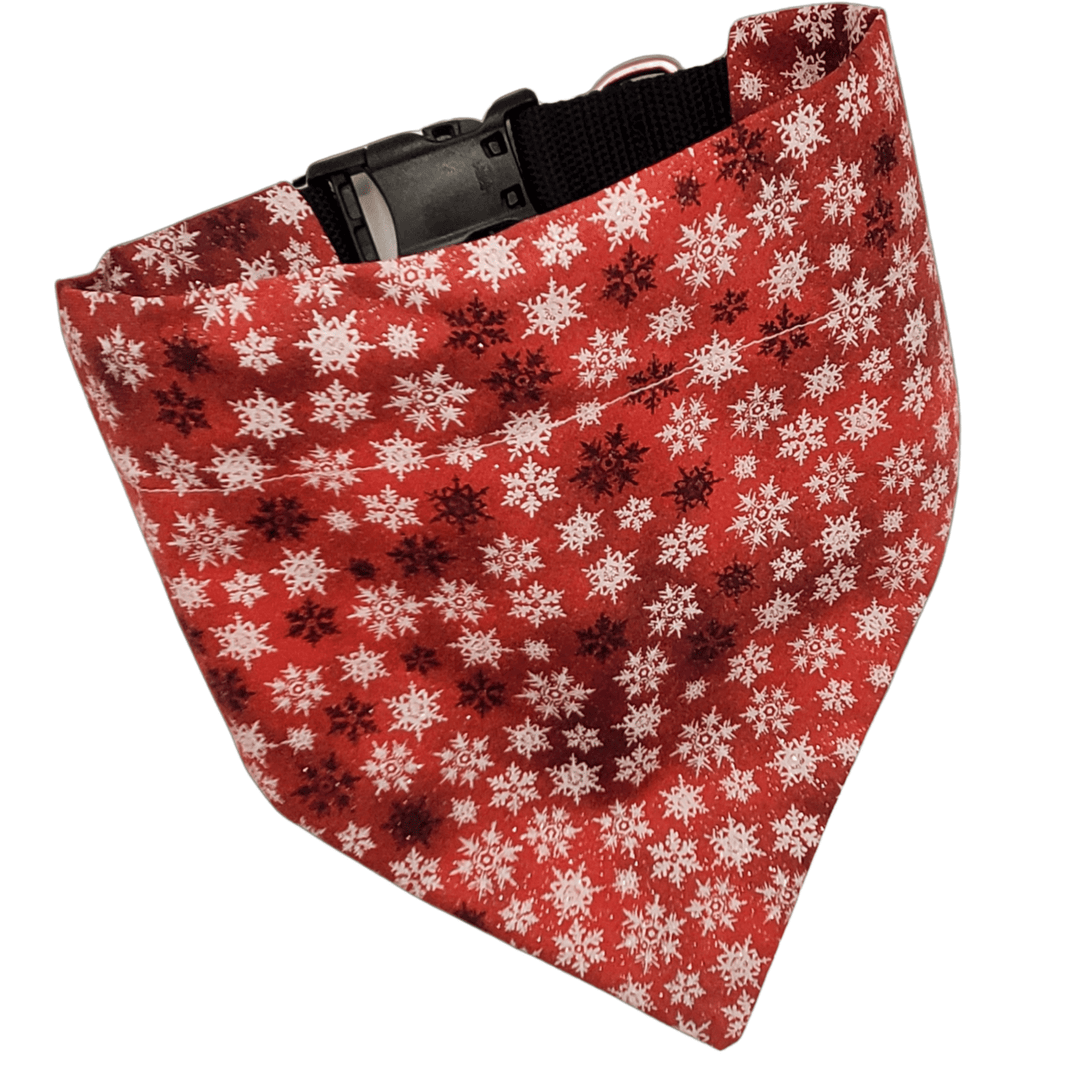Snowflakes and Sparkles Bandana - Small - The Village Retail