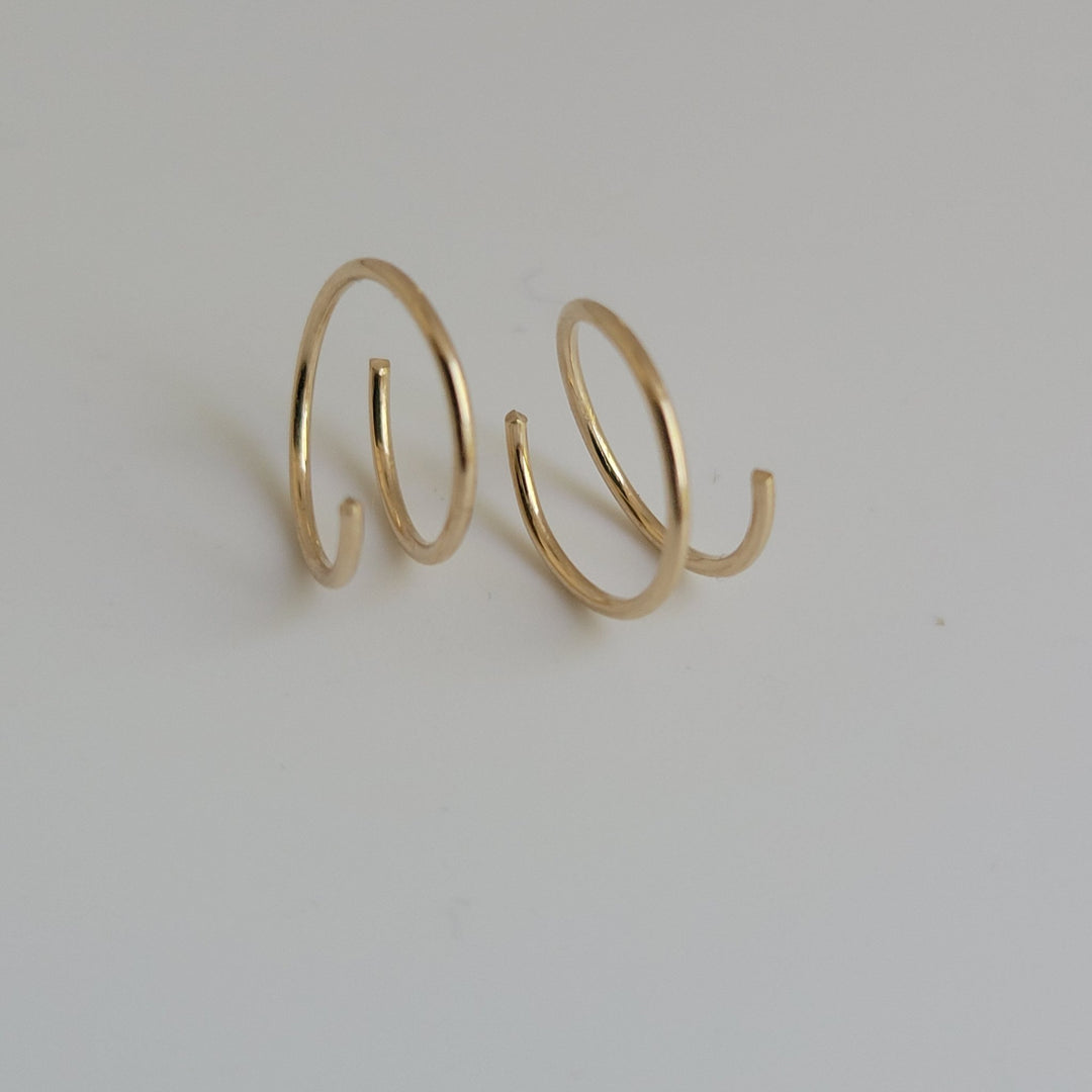 Spiral Hug Earrings - The Village Retail