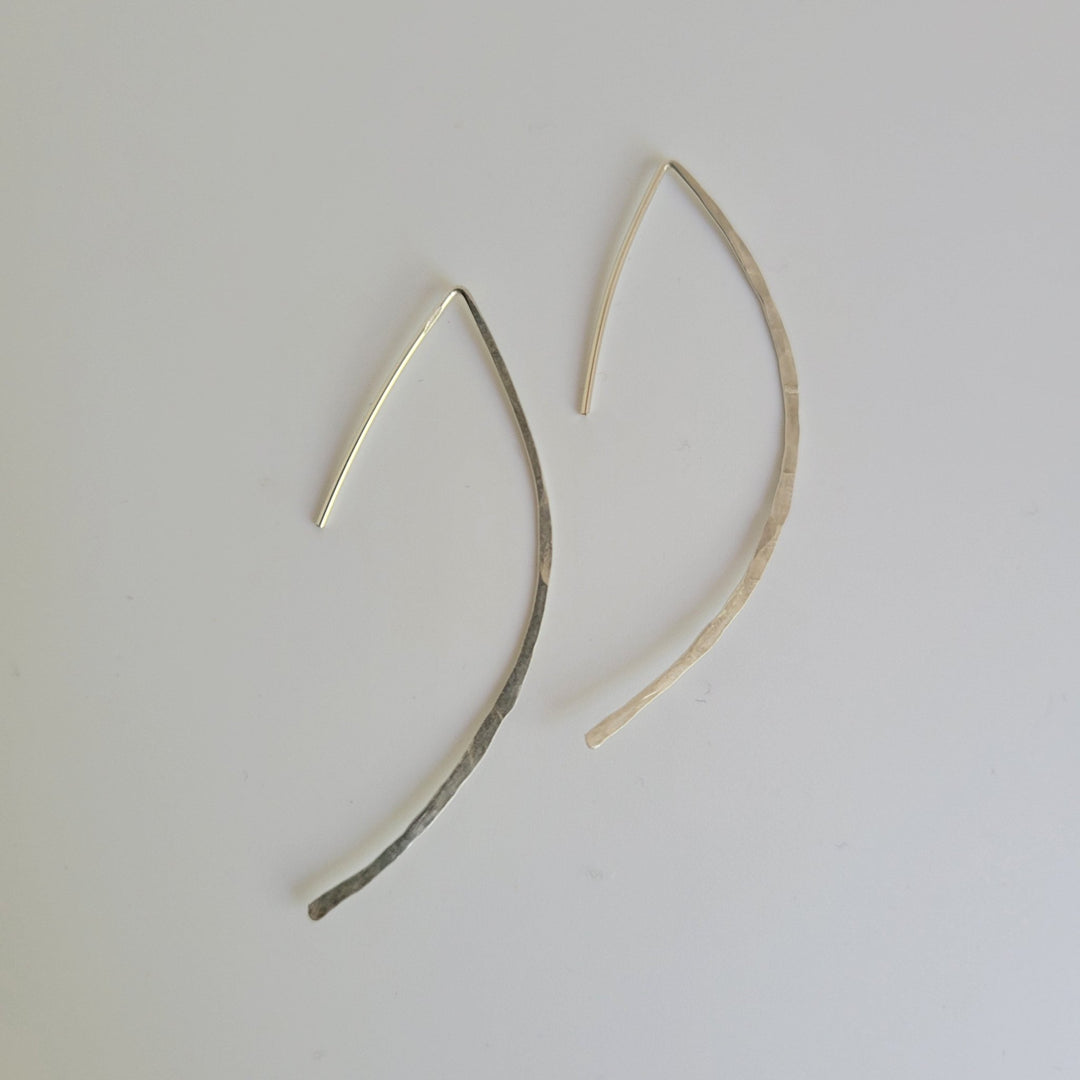 Sterling Hammered Arc - The Village Retail