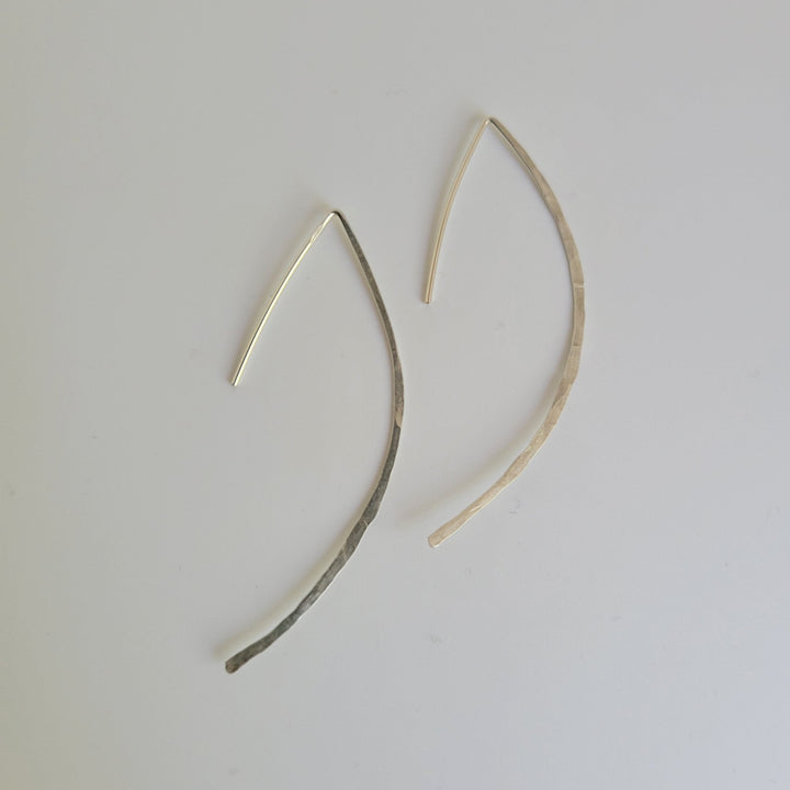 Sterling Hammered Arc - The Village Retail