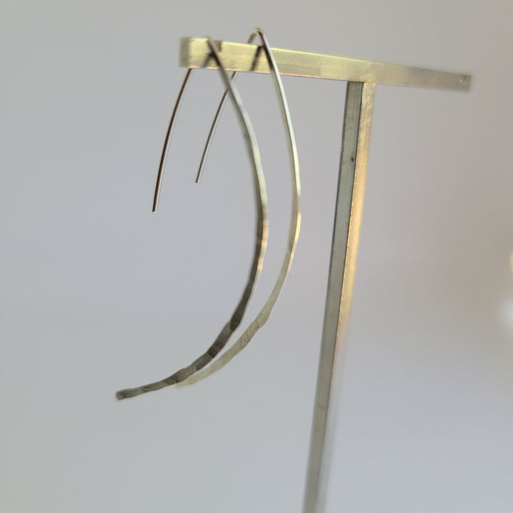 Sterling Hammered Arc - The Village Retail