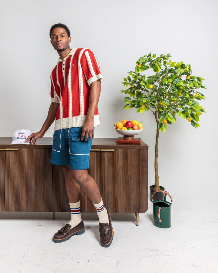 Summer Knit Polo - The Village Retail