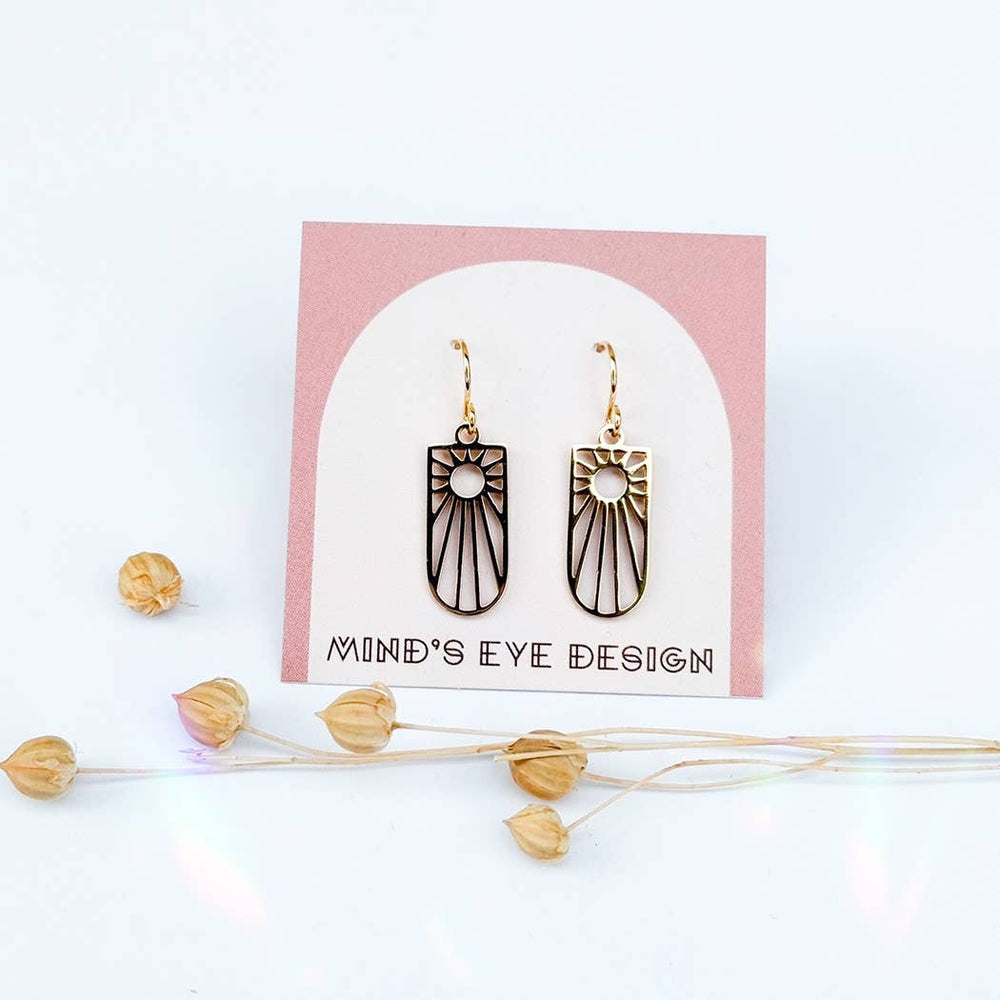Sunburst Earrings - The Village Retail