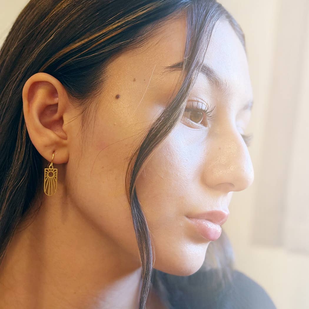 Sunburst Earrings - The Village Retail