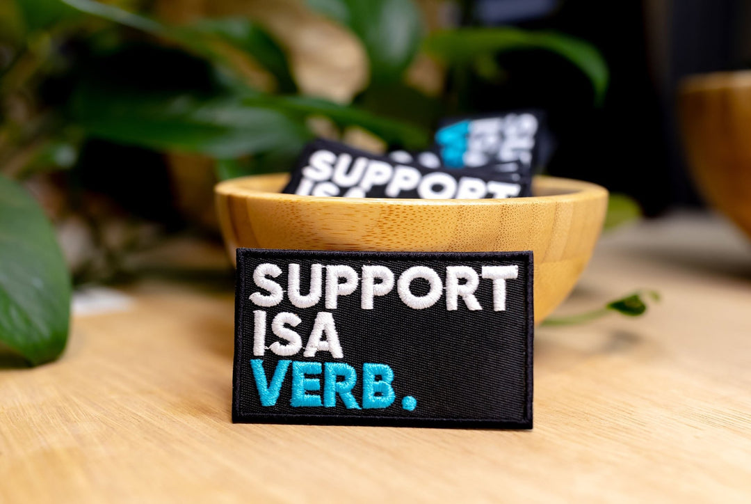 Support Is A Verb Patch - The Village Retail