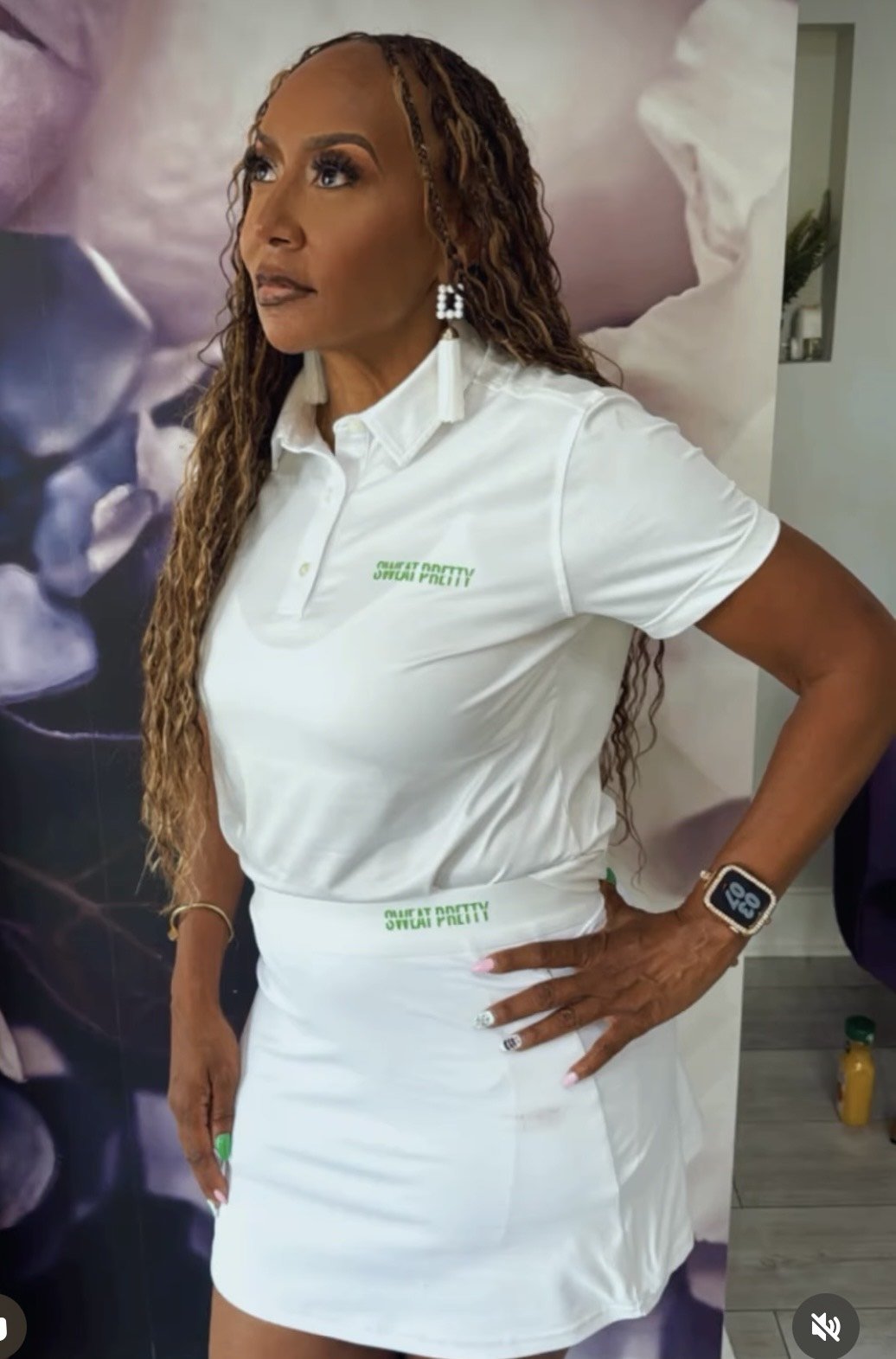 Sweat Pretty Course Couture Polo Shirt - The Village Retail