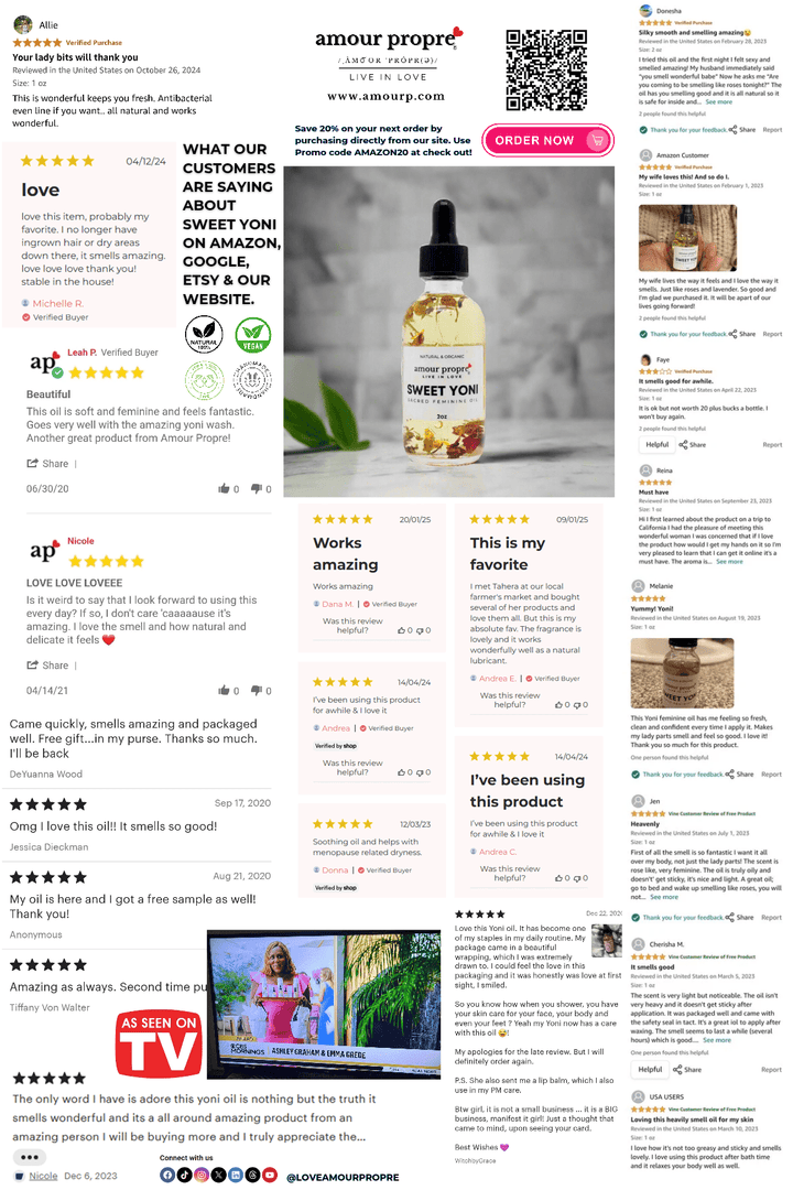 Sweet Yoni - Sacred Feminine Oil | Daily Vulva Hydration - The Village Retail