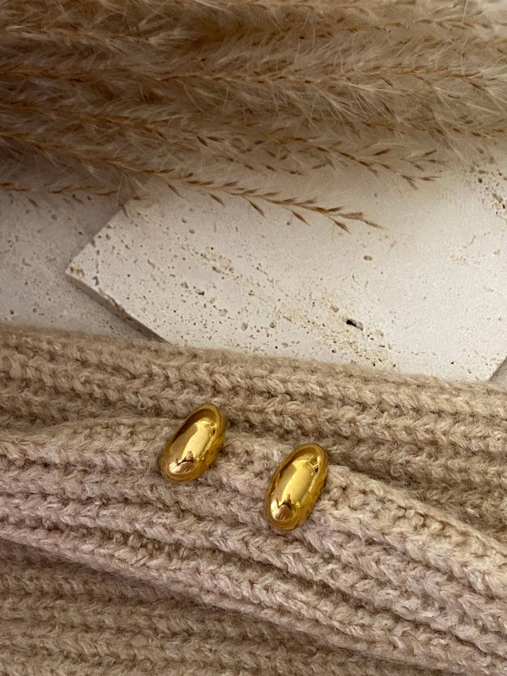 Teardrop Earrings Gold Plated lightweight - The Village Retail