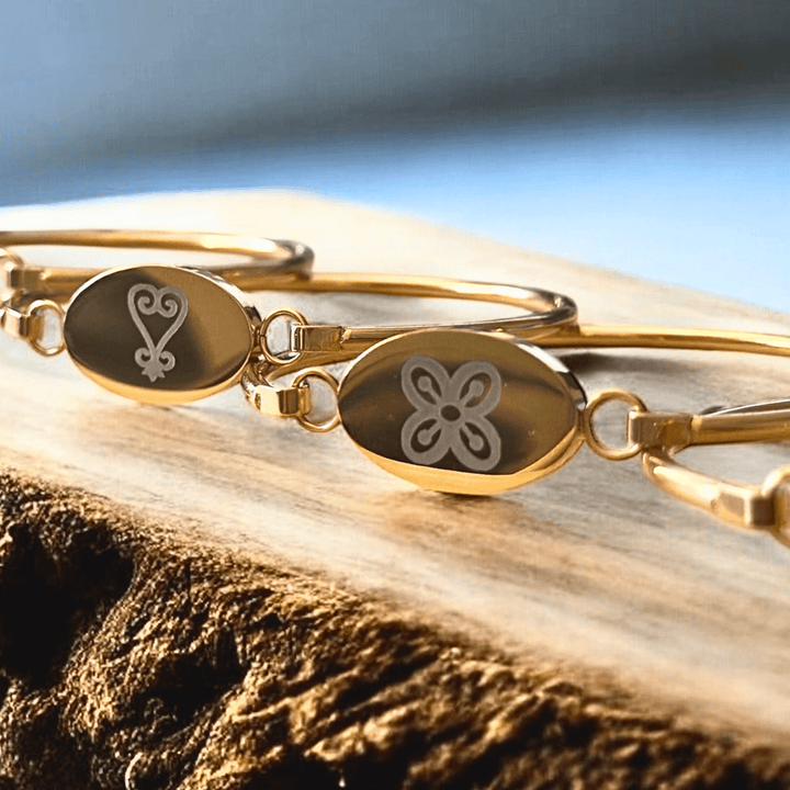The Adinkra Bangle Bracelet - The Village Retail