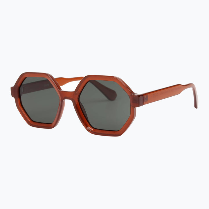 The Hex - Modern Polarized Hexagon Sunglasses - The Village Retail